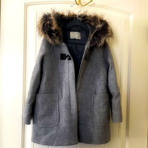 Zara Girls wool coat